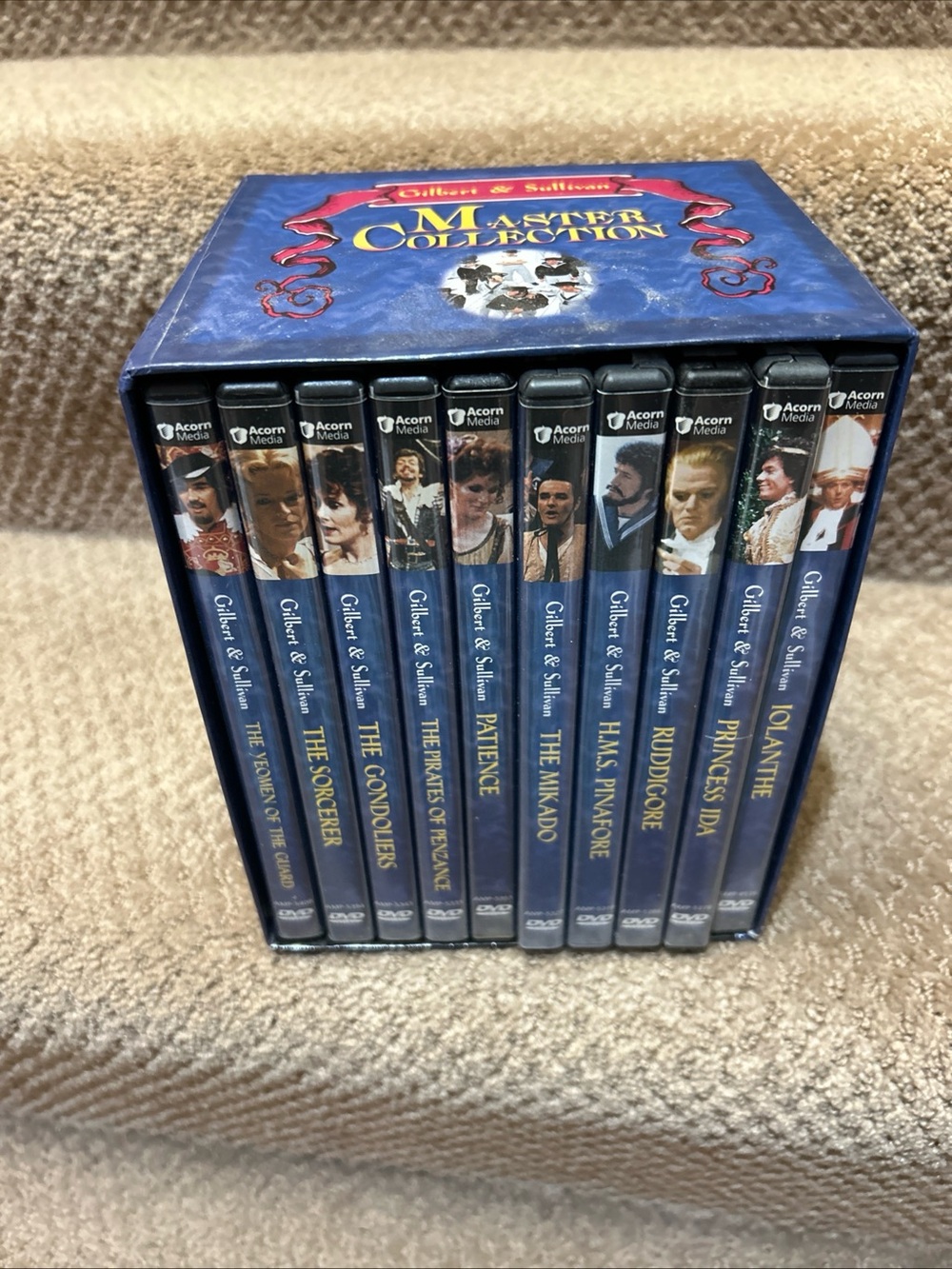 Gilbert  Sullivan: Master Collection DVD, 2002, 10-Disc Set PBS BBC Acorn Media